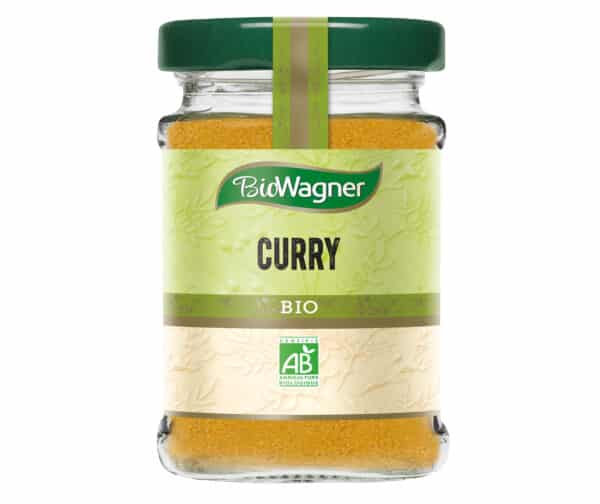 Curry bio - Flacon verre - BioWagner