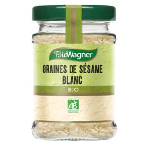 Graines de sésame blanc - Flacon Verre - BioWagner