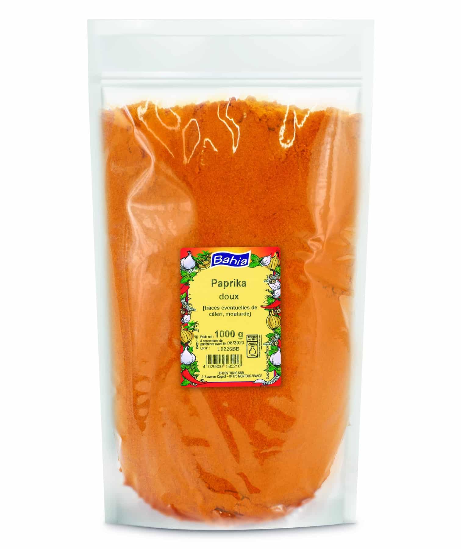 Actibio -- Paprika doux poudre bio Vrac (origine Espagne) - 1 kg