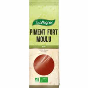 Piment fort moulu Bio - Sachet - BioWagner