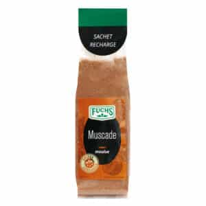 Muscade moulue - Sachet recharge - Épices Fuchs
